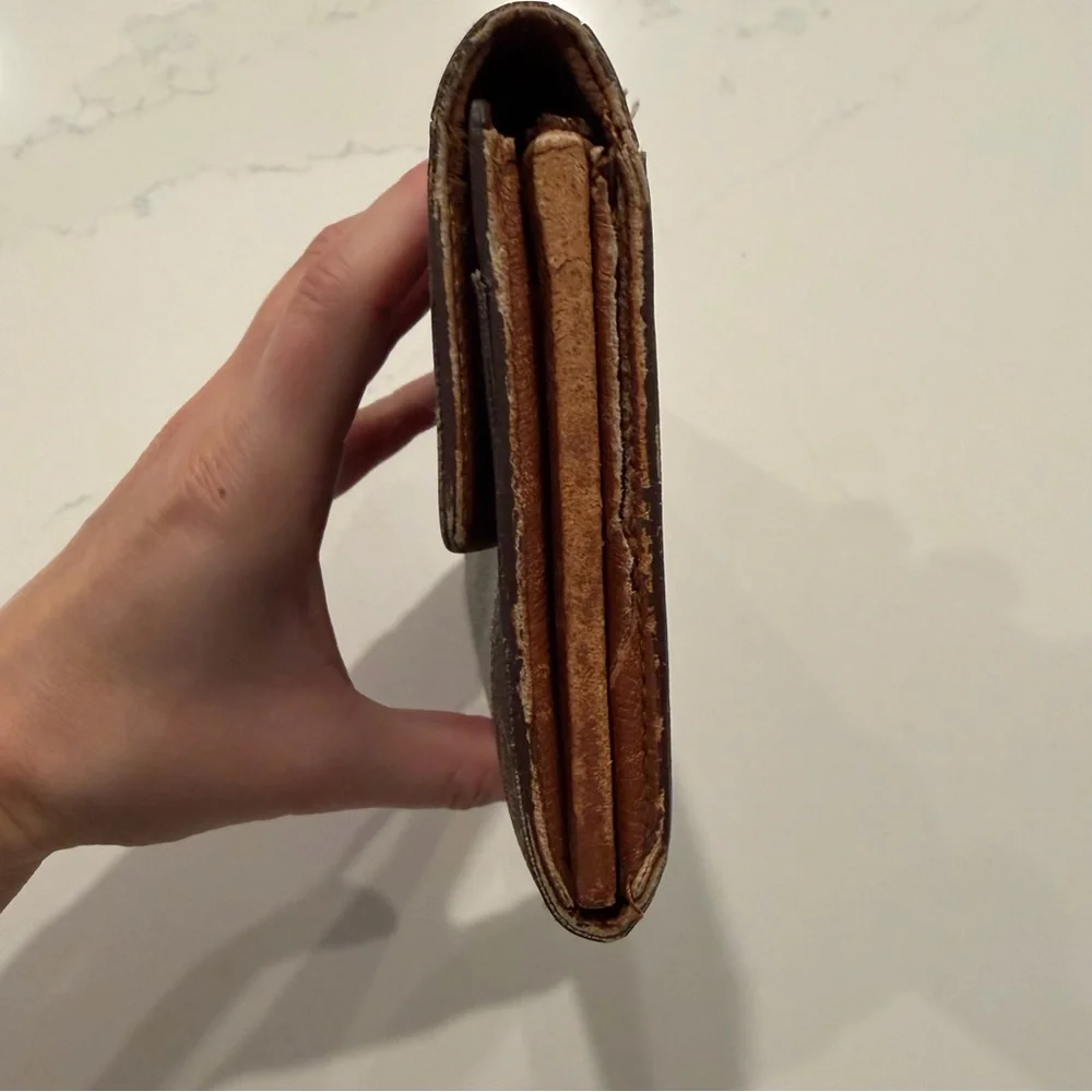 Louis Vuitton vintage monogram long wallet TH0968 *project piece* - Picture 4 of 16